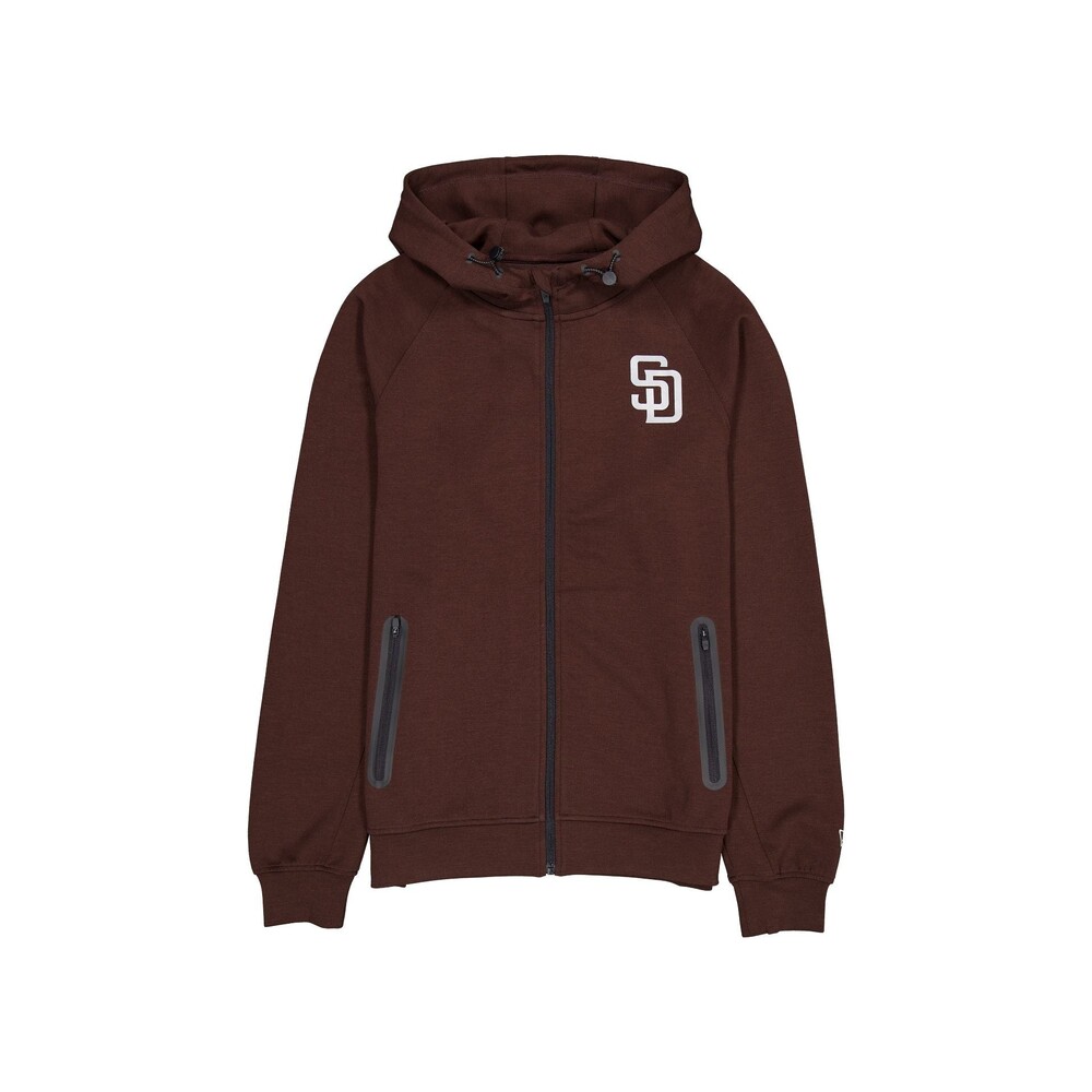 New Era San Diego Padres Active Full-Zip Hoodie - Size L